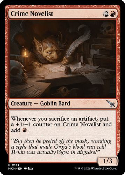 MKM-0121U Crime Novelist