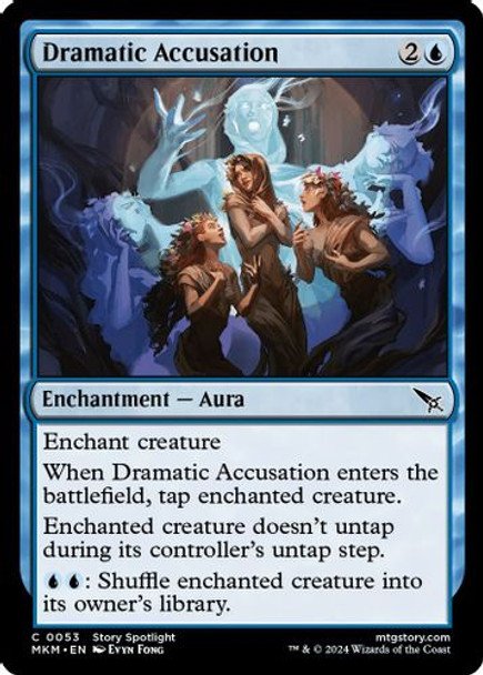 MKM-0053C Dramatic Accusation (Foil)