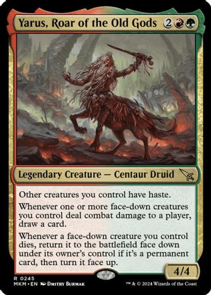MKM-0245R Yarus, Roar of the Old Gods (Foil)