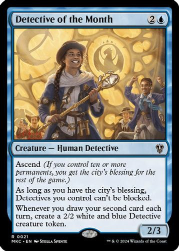 MKC-0021R Detective of the Month