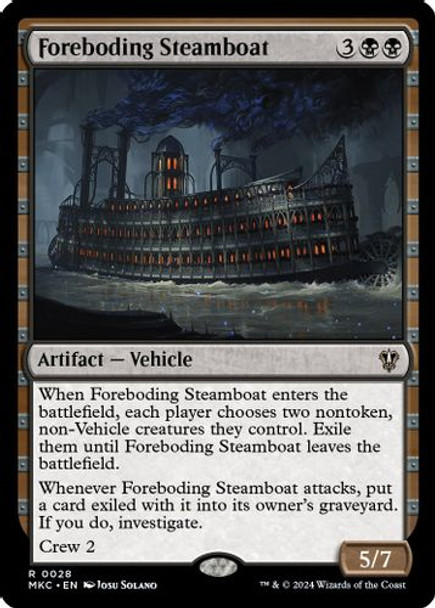 MKC-0028R Foreboding Steamboat