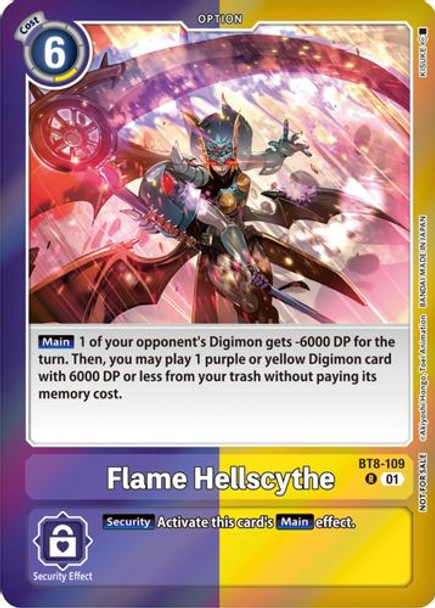 BT08-109R Flame Hellscythe (Event Pack 5) (Foil)