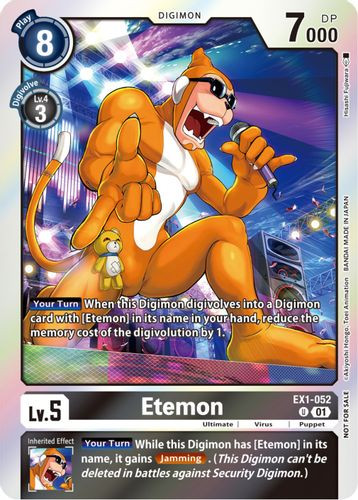 EX01-052U Etemon (Blast Ace Double Pack Set) (Foil)