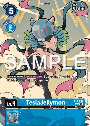 BT09-025C TeslaJellymon (2023 Illustration Pack)