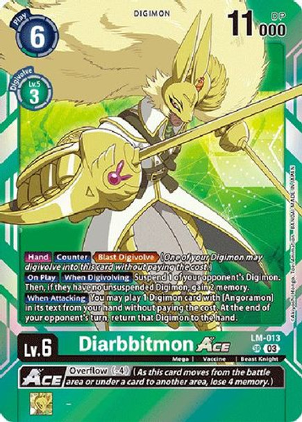 LM-013SR Diarbbitmon Ace (Foil)