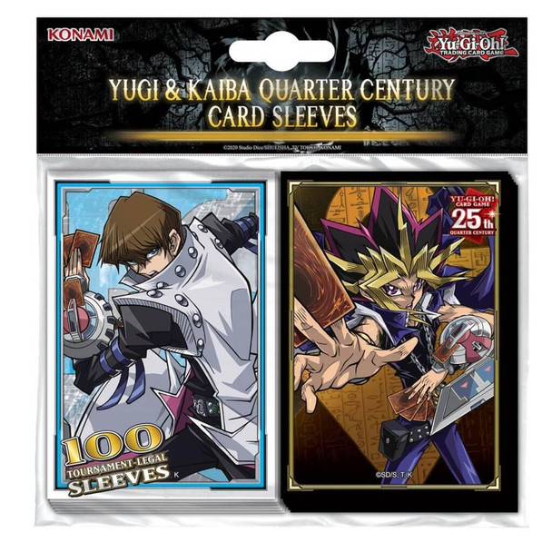 Yu-Gi-Oh - Yugi and Kaiba 25th Card Sleeves (100pk)