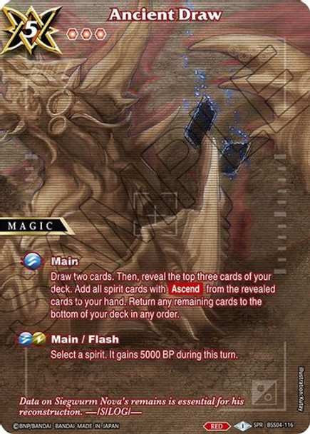 BSS04-116SPR Ancient Draw (Foil)