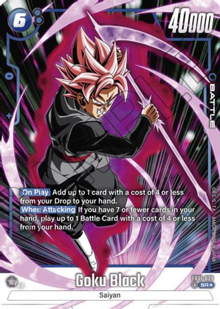 FB01-039SR Goku Black (Alternate Art) (Foil)