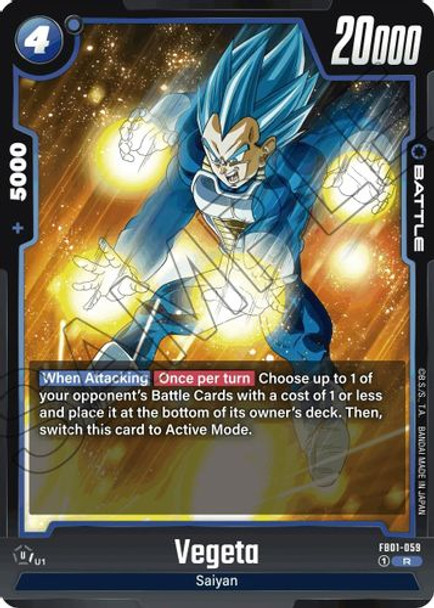 FB01-059R Vegeta (Foil)