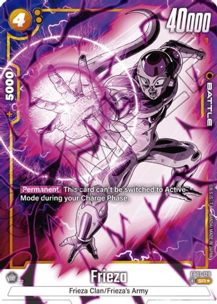 FB01-129SR Frieza (Alternate Art) (Foil)