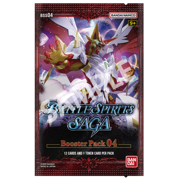 Battle Spirits Saga Set 04 Booster Pack - Savior of Chaos