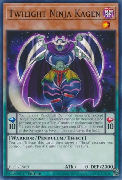 BLC1-EN050 Twilight Ninja Kagen (Common) <1st>