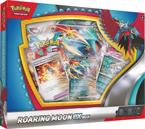 Pokemon Roaring Moon ex Box