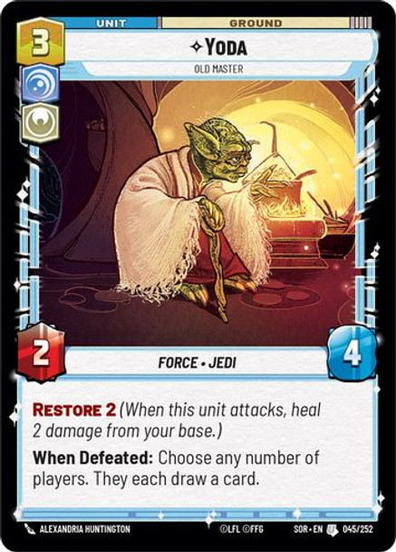 01-SOR-EN-045U Yoda - Old Master