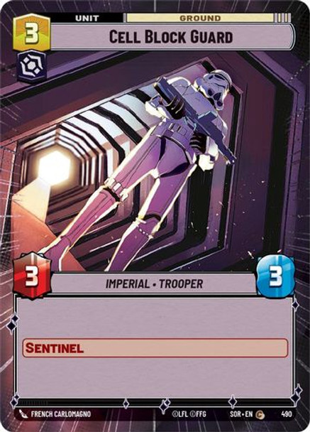 01-SOR-EN-490C Cell Block Guard (Hyperspace)