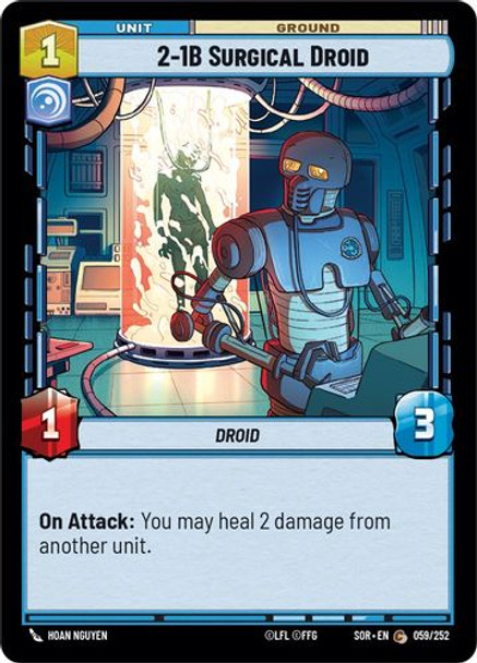 01-SOR-EN-059C 2-1B Surgical Droid (Foil)