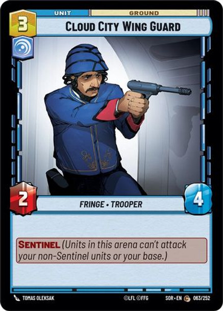 01-SOR-EN-063C Cloud City Wing Guard (Foil)