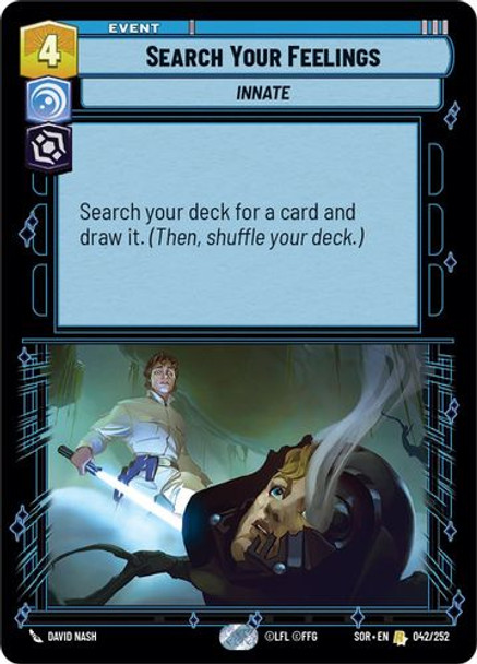 01-SOR-EN-042R Search Your Feelings (Foil)