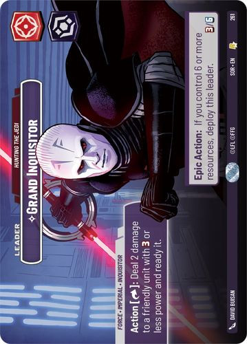 01-SOR-EN-261R Grand Inquisitor - Hunting the Jedi (Showcase) (Foil)