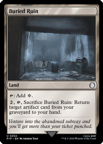 PIP-0254U Buried Ruin (Foil)
