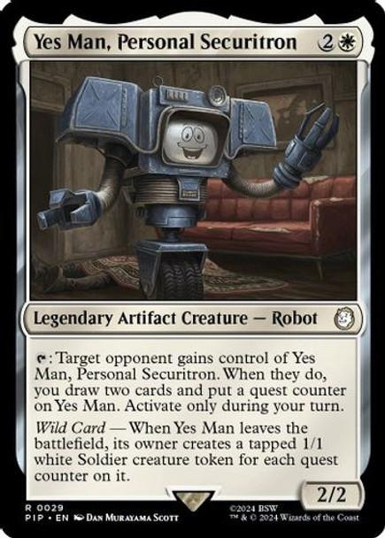 PIP-0029R Yes Man, Personal Securitron