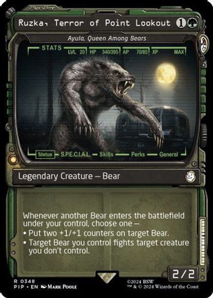 PIP-0348R Ruzka, Terror of Point Lookout - Ayula, Queen Among Bears (Showcase)