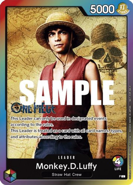 PR Monkey.D.Luffy (Leader - Live Action) (Sealed Battle 2023 Vol. 1)