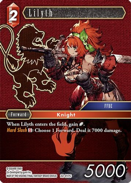 FF22-017C Lilyth (Foil)