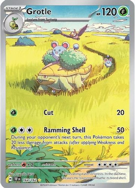 [SV05][TEF-164/162](GR) Grotle (Holo)