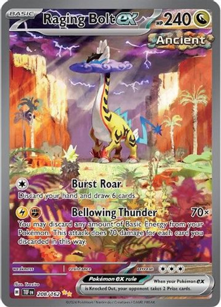 SV05-TEF-208/162GRR Raging Bolt ex (Holo)