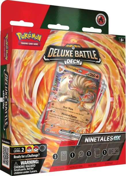 Pokemon Ninetales ex Deluxe Battle Deck