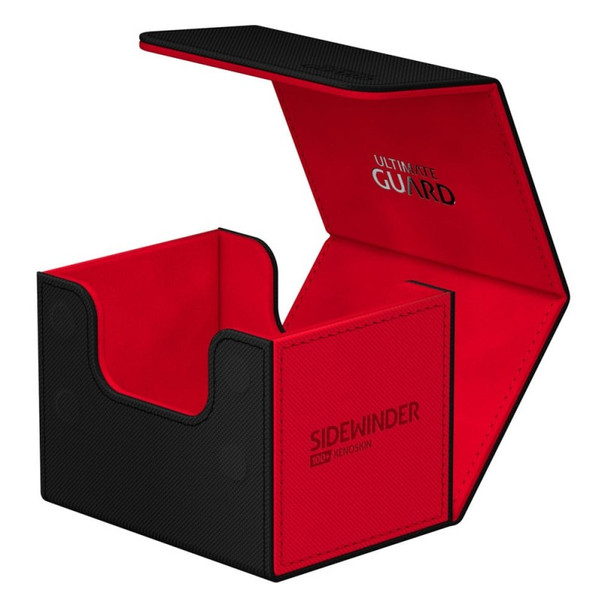 Ultimate Guard Sidewinder 100+ Xenoskin Synergy Black/Red Deck Box