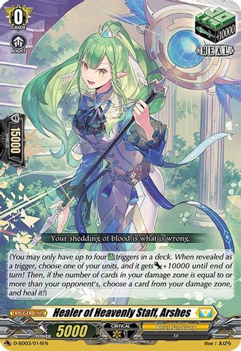 D-SD03/014EN TD Healer of Heavenly Staff, Arshes
