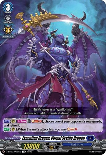 D-SS07/006EN TD Execution Dragon, Vorpal Scythe Dragon