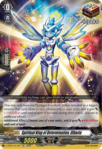 D-TD01/017EN TD Spiritual King of Determination, Olbaria