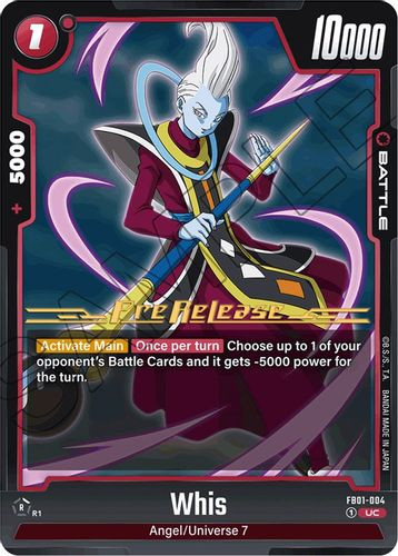 [FB01-004](UC) Whis {Prerelease}