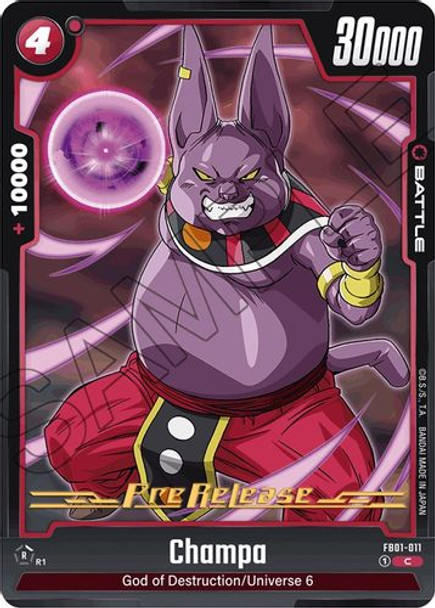 [FB01-011](C) Champa (Prerelease Stamp)