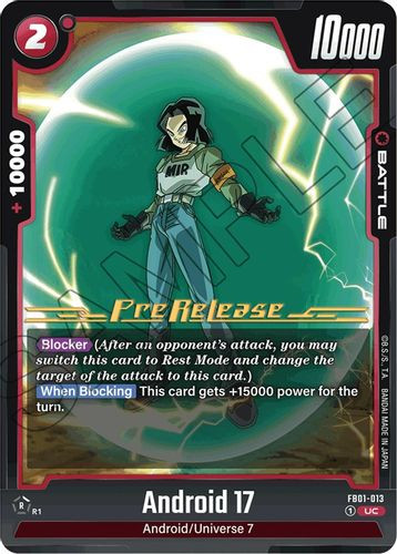 [FB01-013](UC) Android 17 {Prerelease}