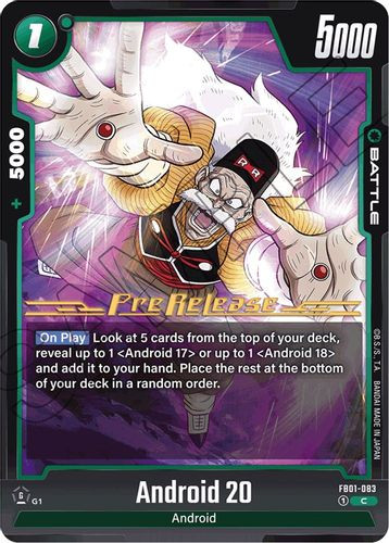 [FB01-083](C) Android 20 {Prerelease}