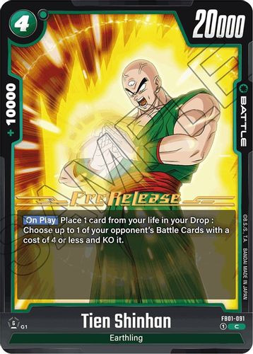 [FB01-091](C) Tien Shinhan {Prerelease}