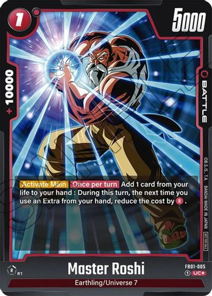 FB01-005 Master Roshi (Tournament Pack 1) (Foil)