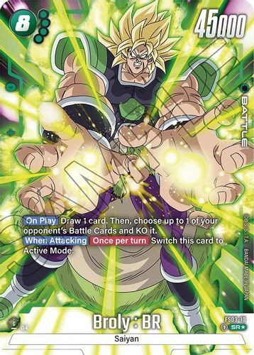 [FS03-10] Broly : BR (Starter Foil Pack) (Foil)
