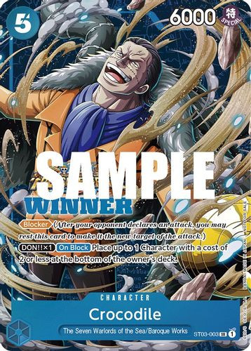 ST03-003 Crocodile (Tournament Pack Vol. 5 Winner) (Foil)