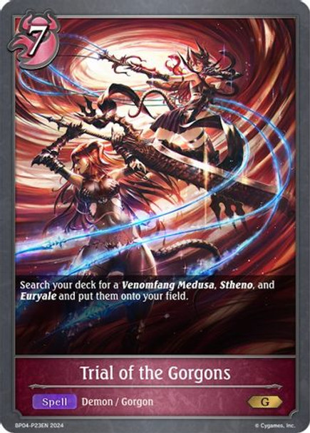 BP04-P23EN PG Trial of the Gorgons (Premium Foil)