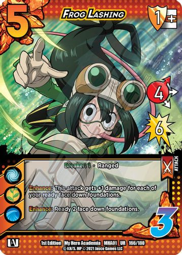 MHA01-1st-166/180UR Frog Lashing (Foil)
