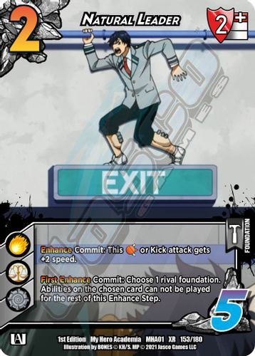 MHA01-Unl-153/180XR Natural Leader (XR Foil)