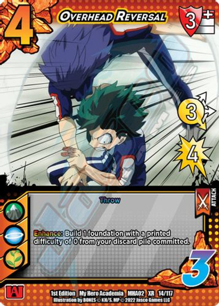 MHA02-1st-014/117XR Overhead Reversal (XR Foil)