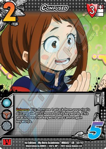 MHA02-1st-052/117XR Confused (XR Foil)