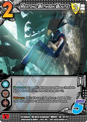 MHA02-1st-081/117XR Resting Between Bouts (XR Foil)