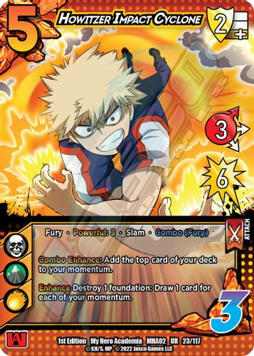 MHA02-1st-023/117UR Howitzer Impact Cyclone (Foil)
